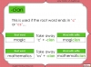 The Suffixes '-tion', '-sion', '-ssion' and '-cian' - Year 3 and 4 Teaching Resources (slide 8/16)